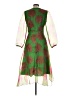 Shein 100% Polyester Green Cocktail Dress Size 8 - 10 - photo 2