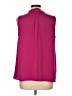 Merona 100% Polyester Purple Sleeveless Blouse Size L - photo 2