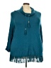Ruby Rd. Teal 3/4 Sleeve Blouse Size 3X - photo 1