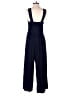 Ann Taylor LOFT Solid Blue Jumpsuit Size M - photo 2