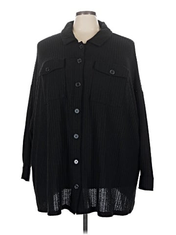 Torrid Long Sleeve Button-Down Shirt (view 1)
