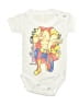 Assorted Brands 100% Polyester Graphic Ivory Short Sleeve Onesie 0-3 MO / 3 MO - photo 1