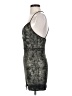 Windsor Metallic Gray Cocktail Dress Size S - photo 5