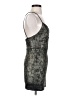 Windsor Metallic Gray Cocktail Dress Size S - photo 4