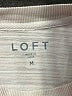 Ann Taylor LOFT 100% Cotton Ivory Sweatshirt Size M - photo 7