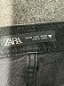 Zara Chevron-herringbone Black Jeans Size 6 - photo 7