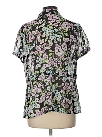 Sag Harbor Short Sleeve Blouse (view 2)
