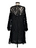 Shoshanna 100% Polyester Black 3/4 Sleeve Top Size 8 - photo 2