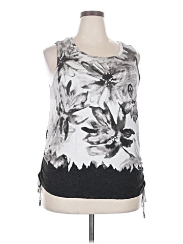 Como Blu Sleeveless T-Shirt (view 1)