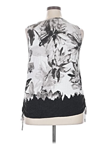 Como Blu Sleeveless T-Shirt (view 2)