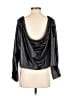 RtA Denim Black 3/4 Sleeve Blouse Size 4 - photo 2
