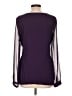 Gap 100% Rayon Purple Long Sleeve Blouse Size L - photo 2