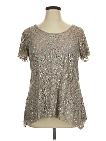 Brittany Black Short Sleeve Blouse (view 1)