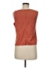 Max Studio 100% Polyester Orange Sleeveless Top Size M - photo 2