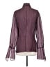 FRAME 100% Silk Burgundy Long Sleeve Silk Top Size S - photo 2
