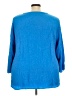 MULTIPLES Blue 3/4 Sleeve Blouse Size 3X - photo 2