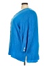 MULTIPLES Blue 3/4 Sleeve Blouse Size 3X - photo 5