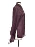FRAME 100% Silk Burgundy Long Sleeve Silk Top Size S - photo 4