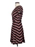Good Luck Gem Stripes Black Casual Dress Size S - photo 5