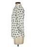 Freebird 100% Polyester Animal Print Ivory 3/4 Sleeve Blouse Size S - photo 5