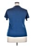 Real Essentials Blue Short Sleeve Top Size 2X - photo 2