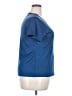 Real Essentials Blue Short Sleeve Top Size 2X - photo 4