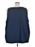 Maggie Barnes Blue Sleeveless T-Shirt Size 5XL - photo 2