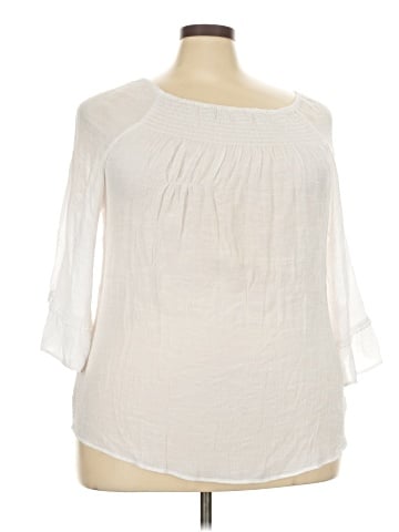 New Directions 3/4 Sleeve Blouse (view 1)