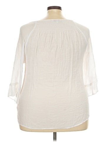 New Directions 3/4 Sleeve Blouse (view 2)