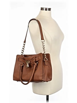 MICHAEL Michael Kors Leather Satchel (view 2)