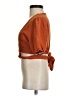 Altar'd State Orange Short Sleeve Blouse Size S - photo 5