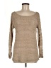 Splendid Metallic Tan Pullover Sweater Size M - photo 1