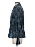 Apt. 9 Metallic Blue Long Sleeve Blouse Size S - photo 5