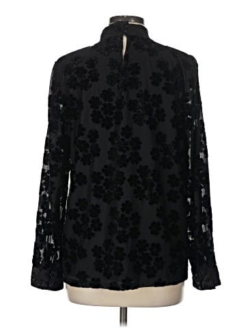 Karl Lagerfeld Paris Long Sleeve Blouse (view 2)