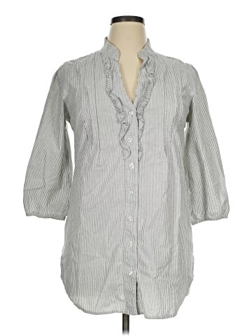 Odille 3/4 Sleeve Button-Down Shirt (view 1)