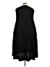 Max Studio Solid Black Casual Dress Size 3X - photo 2