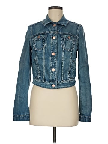 White House Black Market Denim Jacket (view 1)