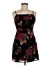 Lush Floral Black Cocktail Dress Size M - photo 1