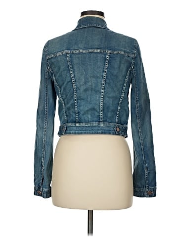 White House Black Market Denim Jacket (view 2)