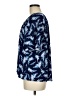 AK Anne Klein Blue Short Sleeve Blouse Size M - photo 5