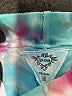 T2Love 100% Cotton Tie-dye Pink Shorts Size 10 - photo 3