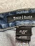 White House Black Market Stars Silver Jeans Size 6S - photo 4