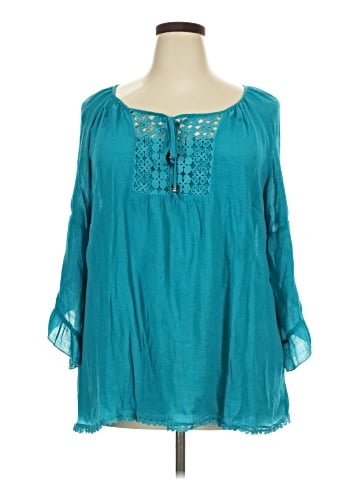Westport 3/4 Sleeve Blouse (view 1)