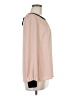 Ann Taylor LOFT 100% Polyester Pink Long Sleeve Blouse Size M - photo 4