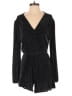 Fraiche by J Metallic Black Romper Size M - photo 1