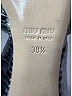 Miu Miu 100% Leather Metallic Silver Sandals Size EU 38 1/2 - photo 6