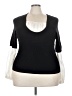 Studio M Black 3/4 Sleeve Top Size 3X - photo 1
