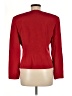 Anna Carole 100% Silk Red Silk Blazer Size 8 - photo 2