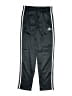 Adidas 100% Polyester Gray Track Pants Size M (kids) - photo 1