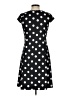 AB Studio Polka Dots Black Casual Dress Size 8 - photo 2